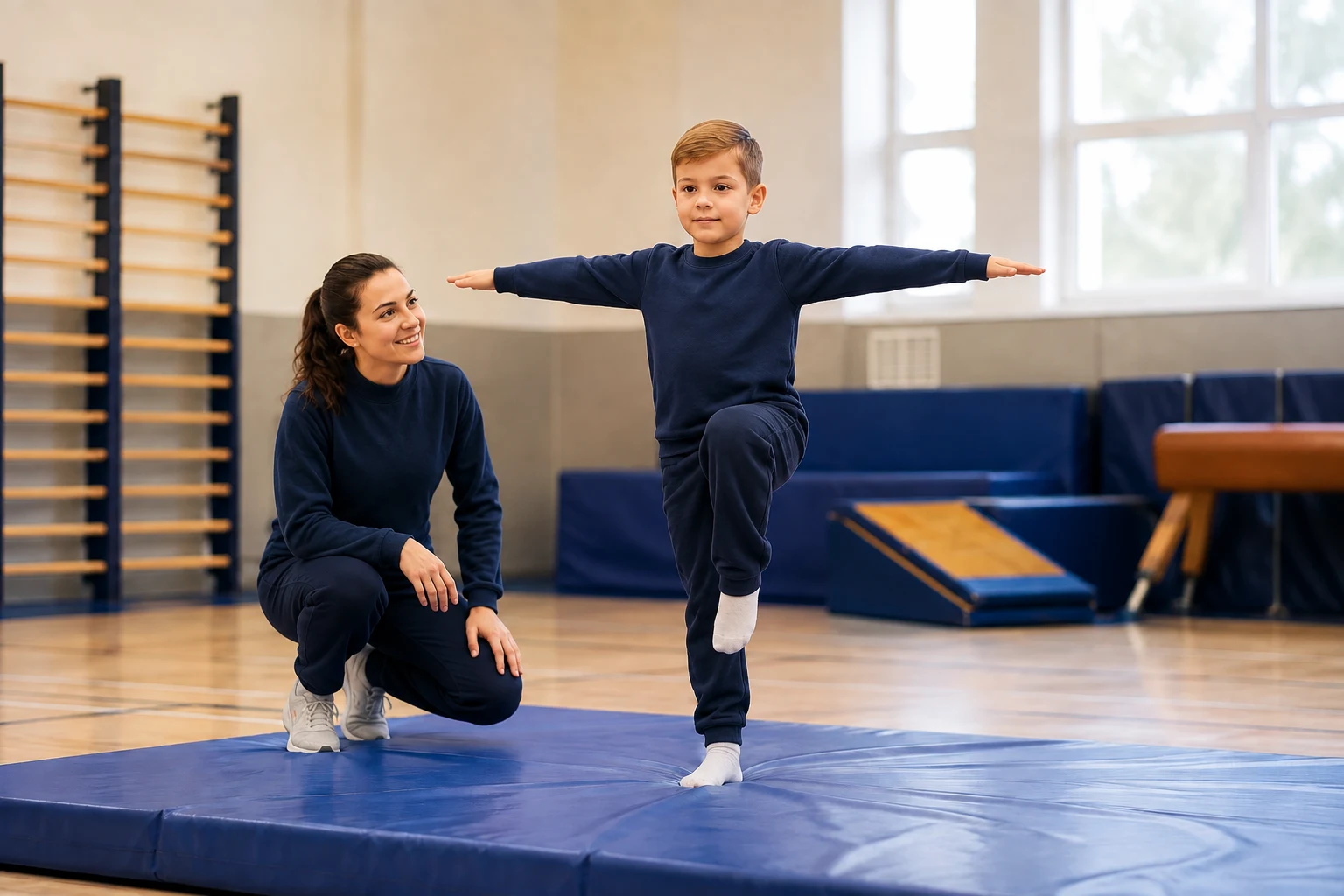Gymnastics & Tumbling — illustrative program artwork