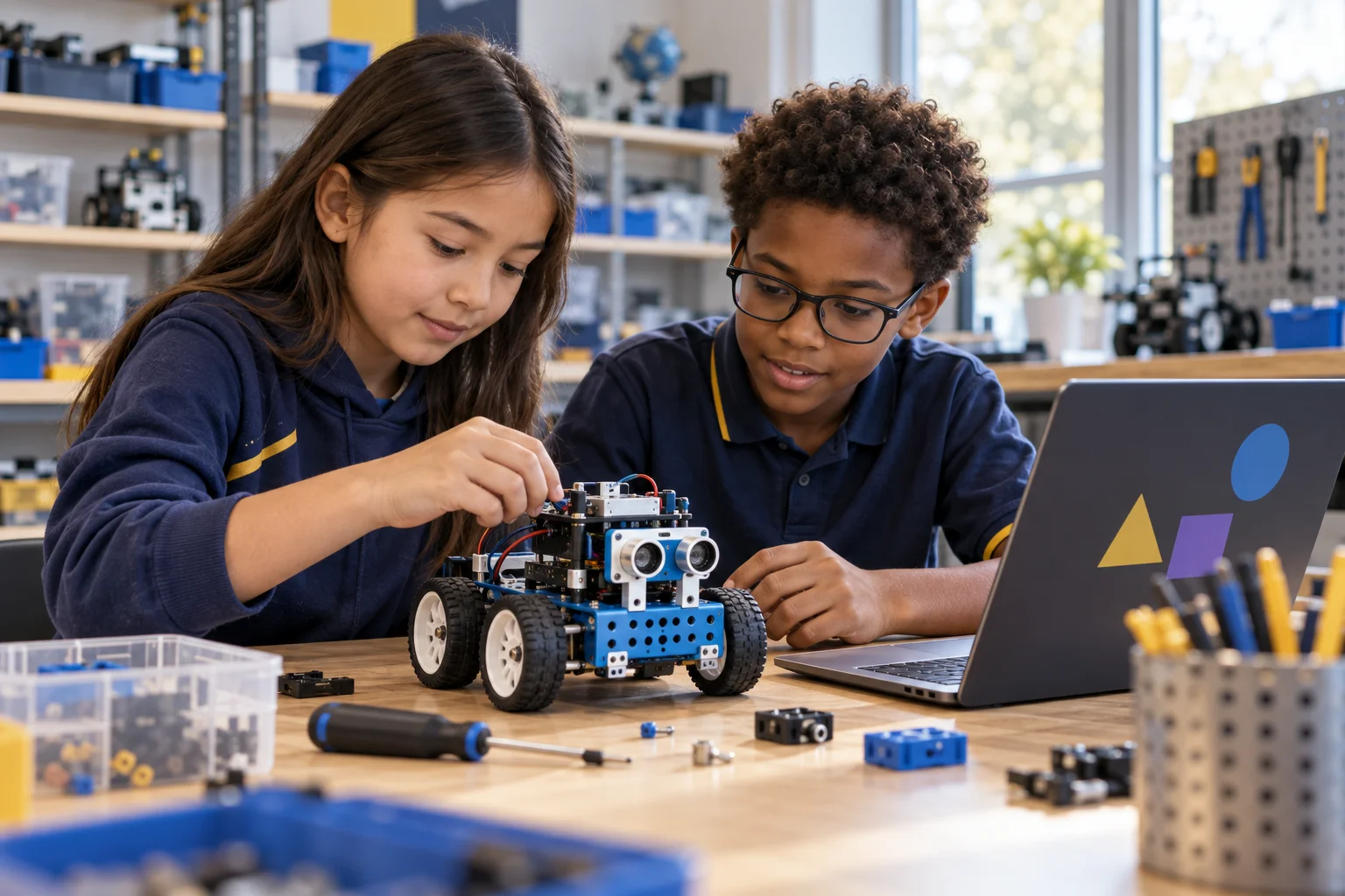 Robotics & engineering — illustrative program artwork