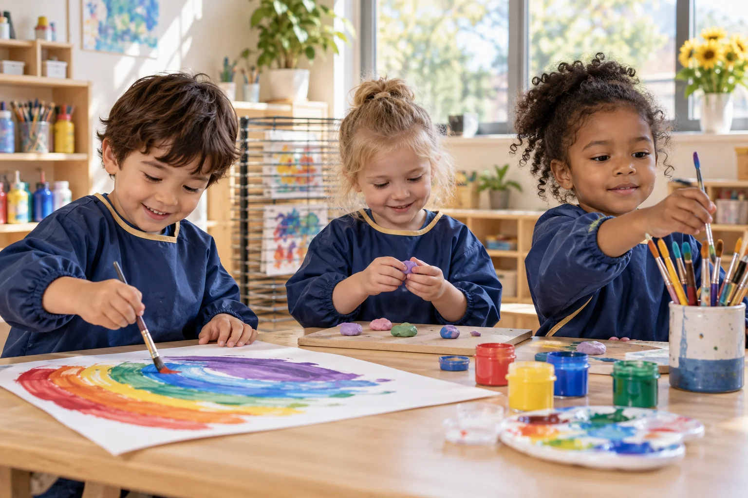Tiny Artists — illustrative program artwork